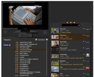 spb tv desktop, программа, скриншот